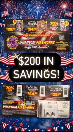 Phantom Coupon 🎆 🇺🇸🎇 (TNT/Red Apple)