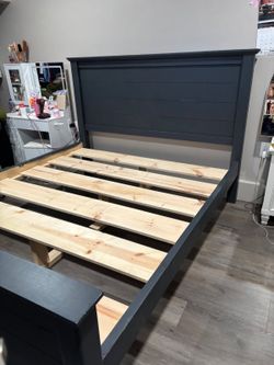 King size bed frame