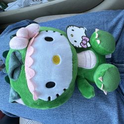 Hello Kitty Dino Plushy