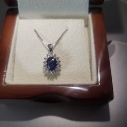 set of sapphires and diamonds