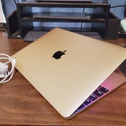 MacBook Laptop. Gold edition, Updated MacOS, Microsoft Office, 15