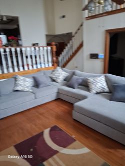 Living room furniture and formal dining table