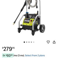 Water pressure ryobi