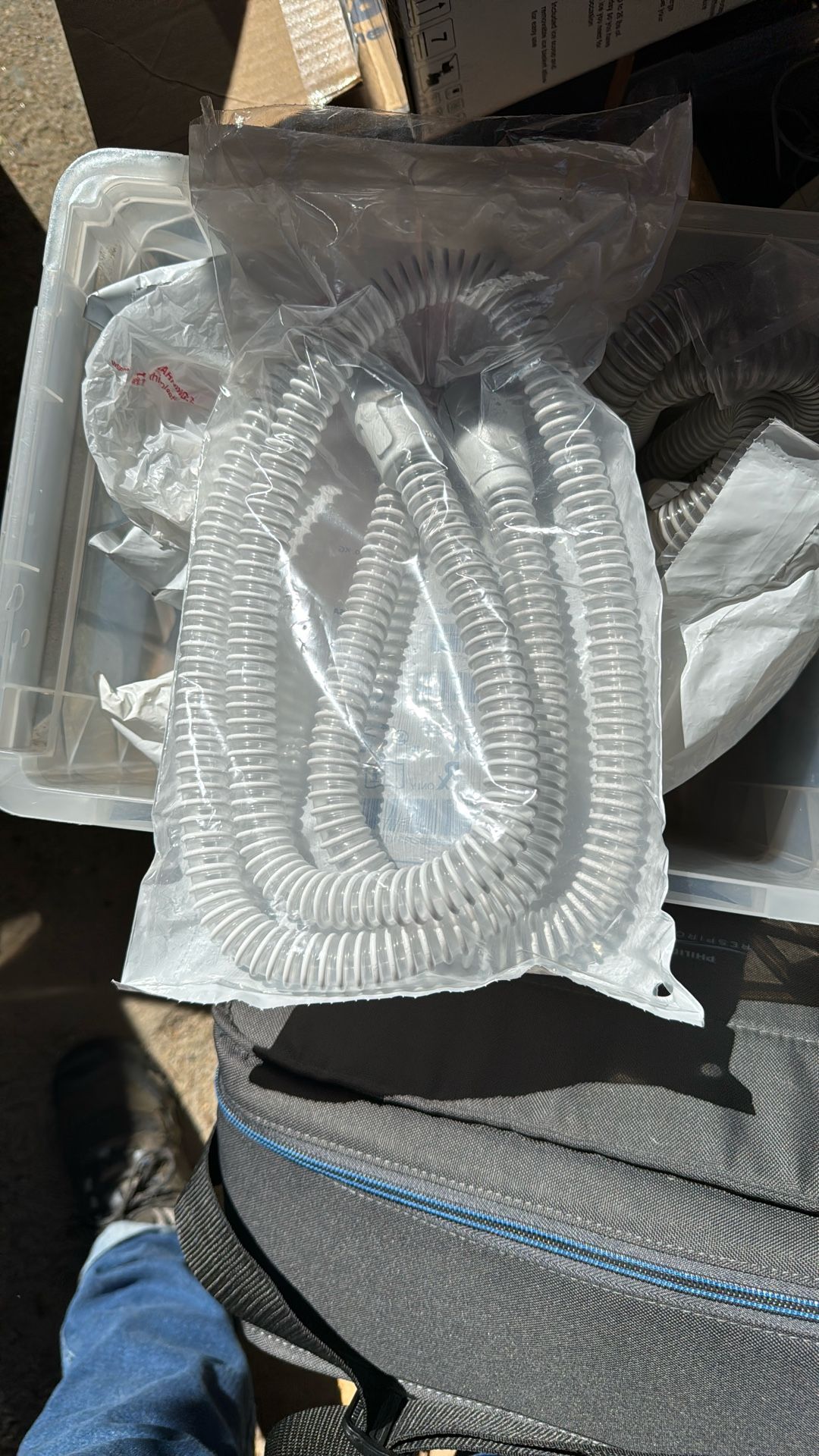 2- HEATED TUBING CPAP 15mm NIP