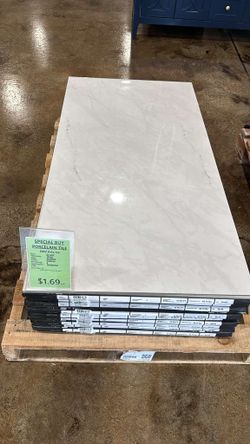$1.69 SF Special Buy!! Large Format 24"x48" Polished Porcelain Tile