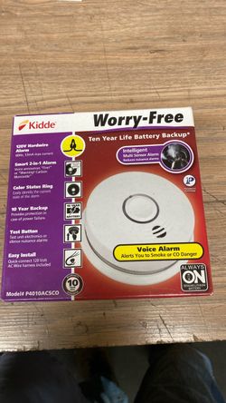 Kidde Smoke & CO Detector P4010ACSCO
