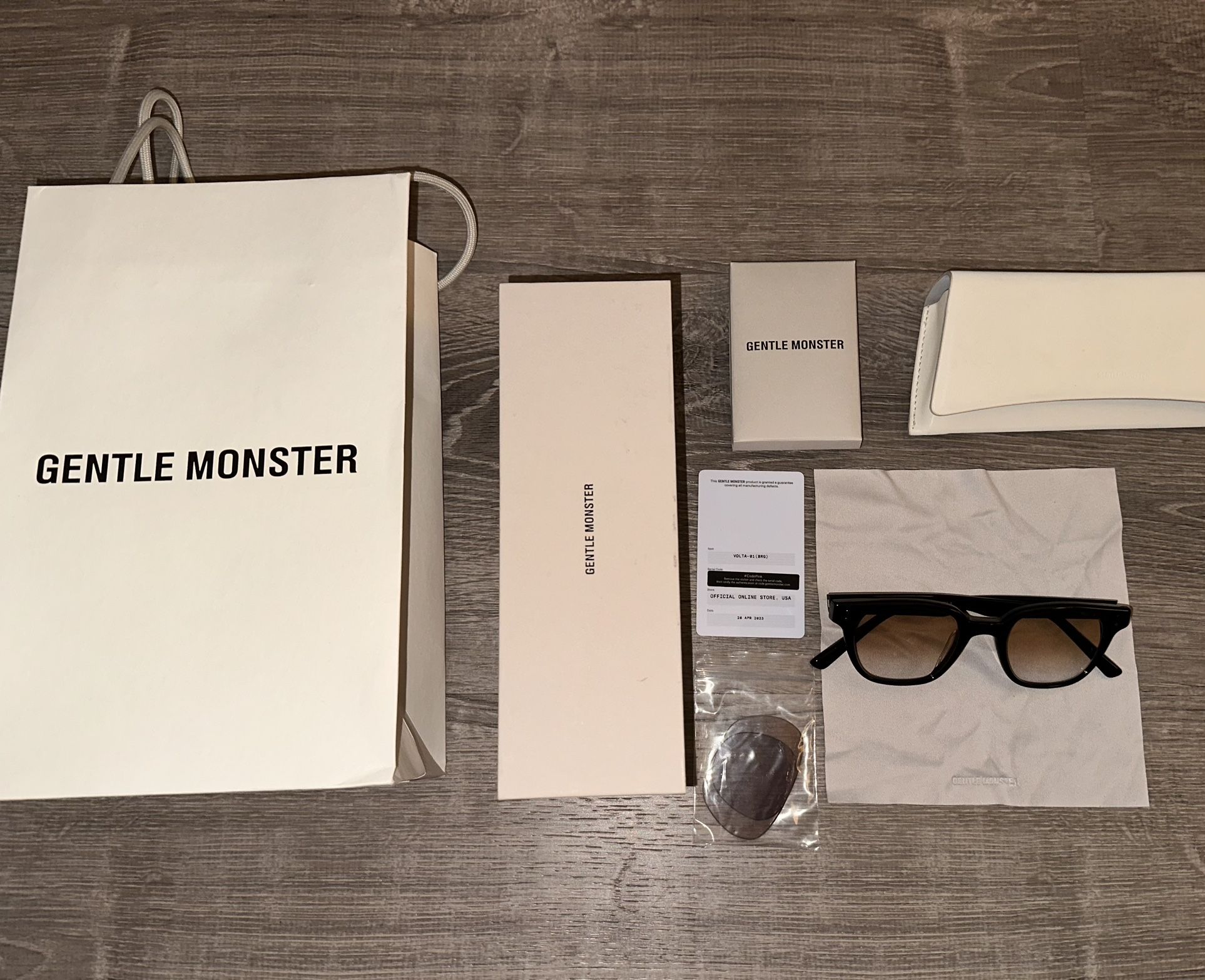 Gentle Monster Volta 01 (BRG) Tinted Glasses GENTLE MONSTER volta01