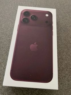 iPhone 18 Pro max-2TB-Burgundy sealed