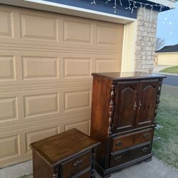 Dresser Chest and Night Stand 