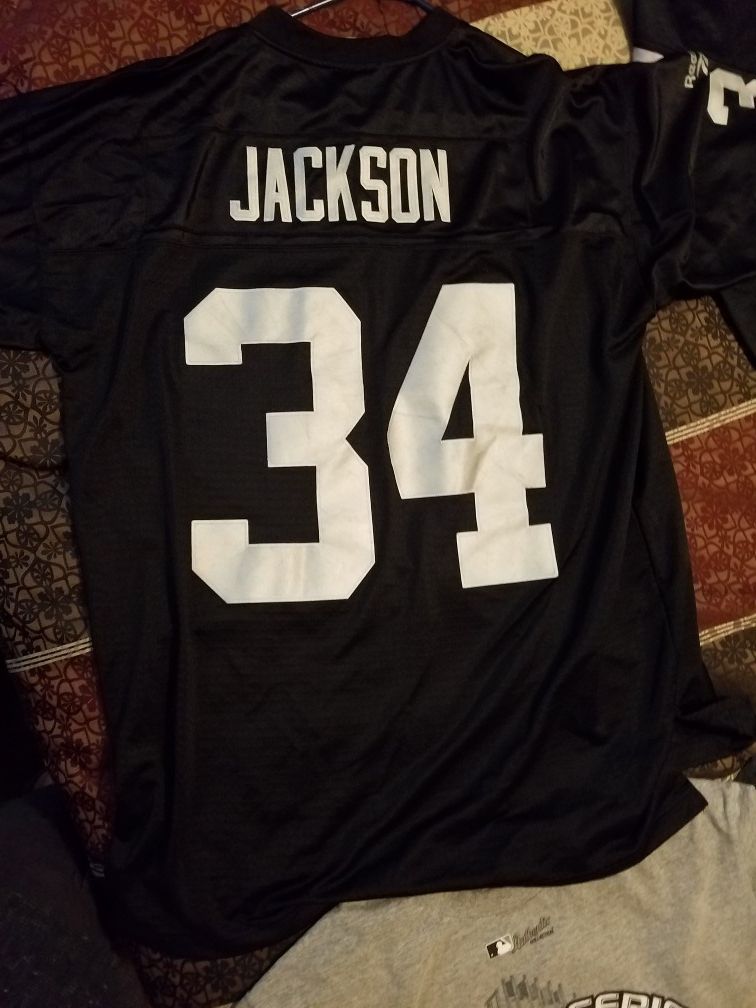 Bo Jackson #34 Oakland Raiders Jersey. Never worn but does not have tags.