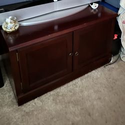 Tv Stand In Cherry Color 