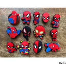 Spider-Man, croc charms bundle