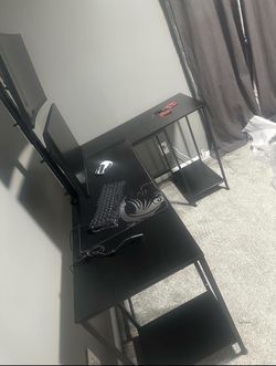 59inch L shaped Computer Desk