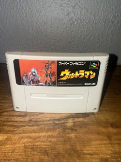 Ultraman Game For Nintendo Super Famicom