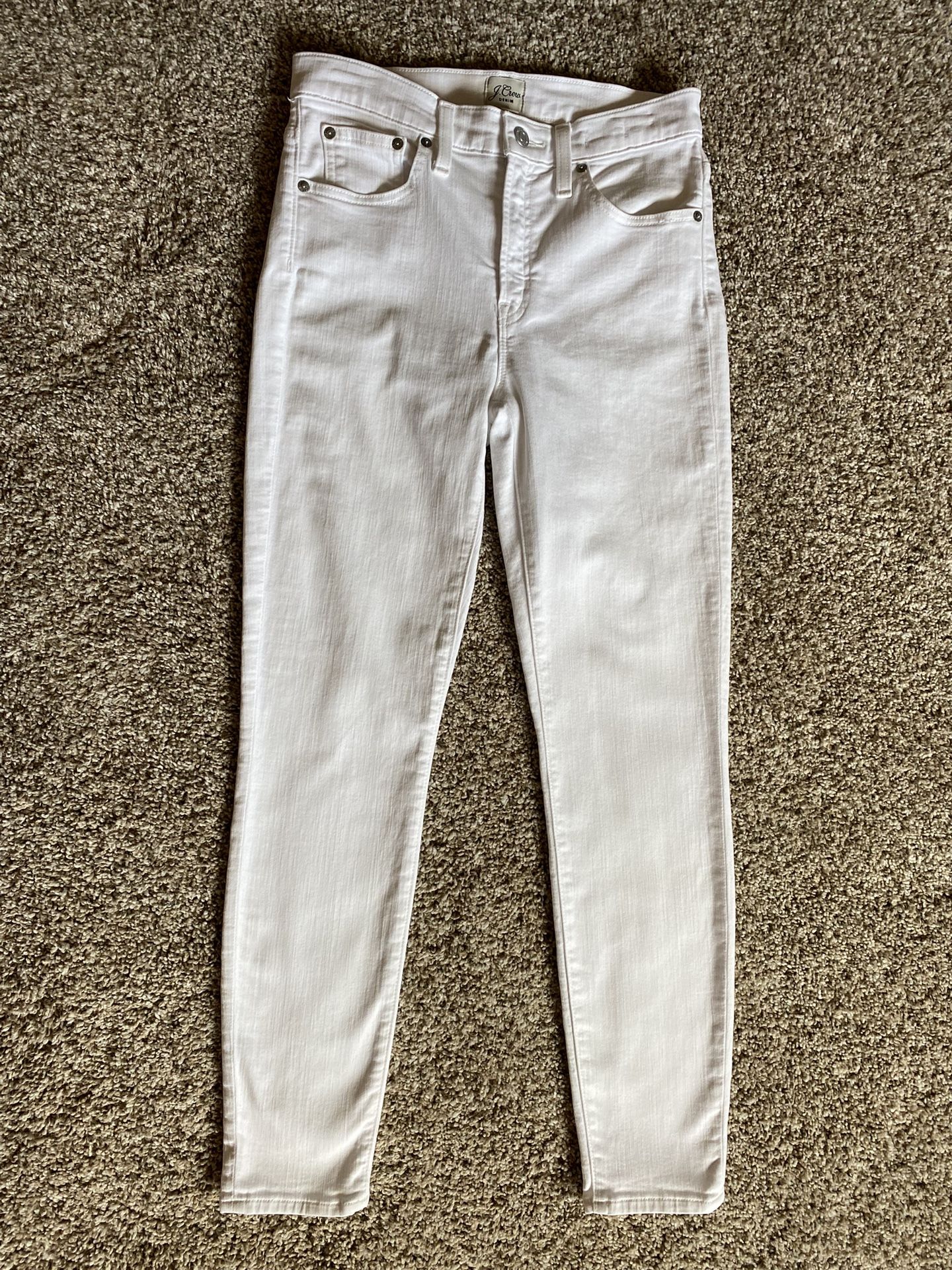 J. Crew White Jeans, Size 28