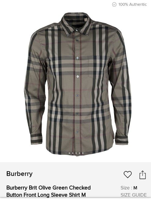 Burberry shirt for men