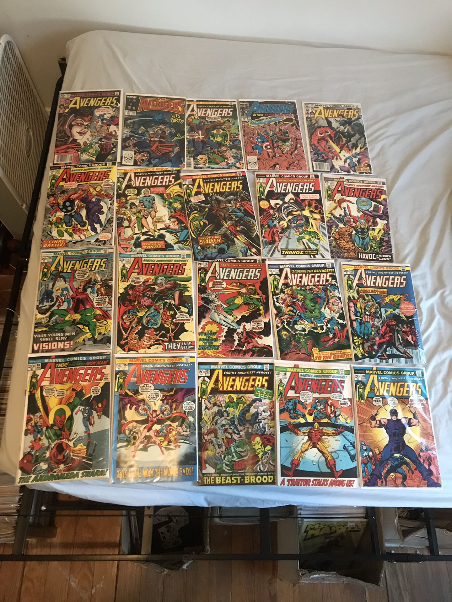 Avengers comic lot