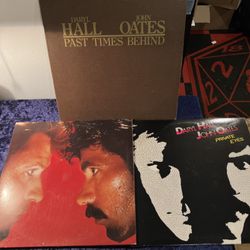 Daryl Hall / John Oates - 3 LP LOT! "Private Eyes", "H20" "Past Times Behind"