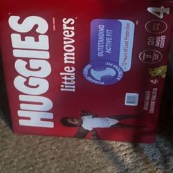 Huggies Size 4 120 Count 