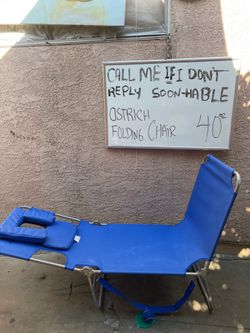 Foldable chair Silla se dobla