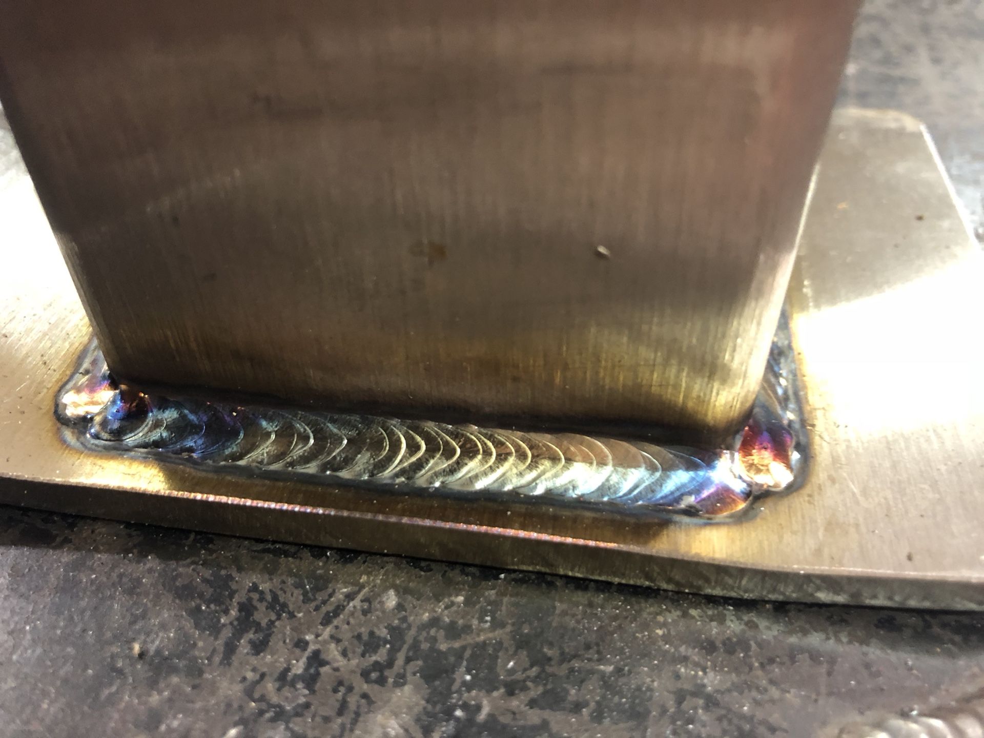 stainles steel movil welder