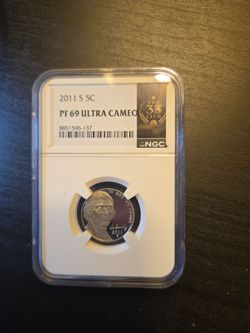 2011 S Jefferson Nickel PF 69 Ultra Cameo