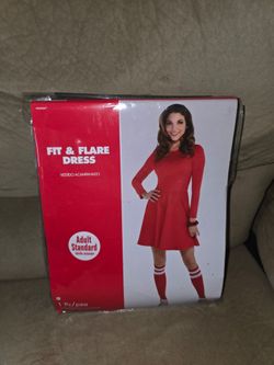Basic red dress