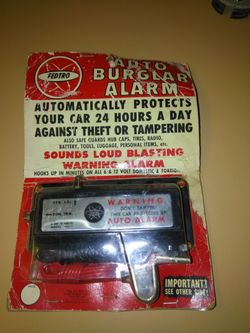 Vintage Car Alarm for Vintage Car