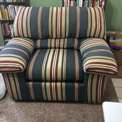 Oversized Chair & Ottoman