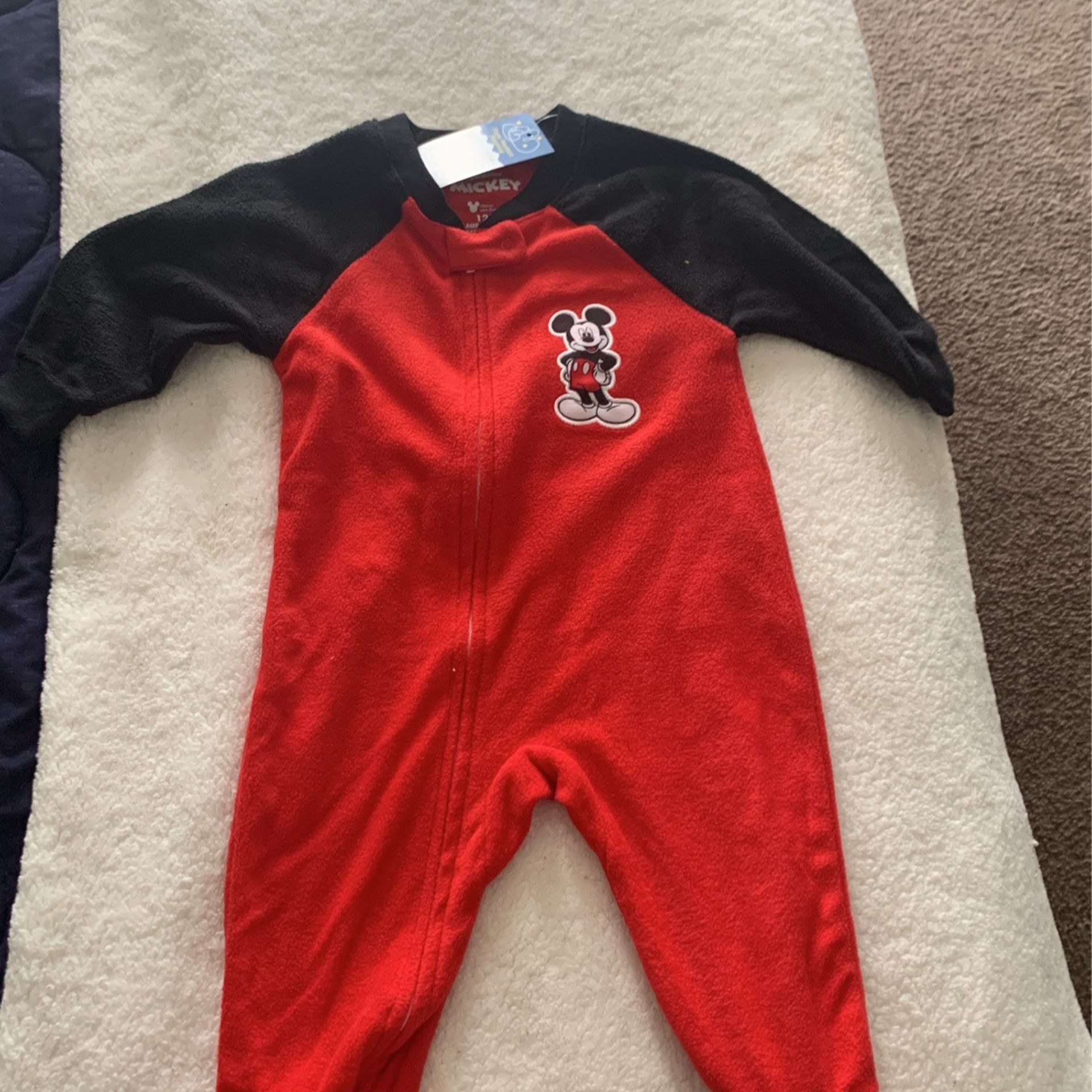Babies Mickey Mouse pajamas 12 months