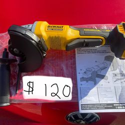Brand New Dewalt    DCG408   20v    Slide Switch Small Angle Grinder          Brushless    Tool Only 
