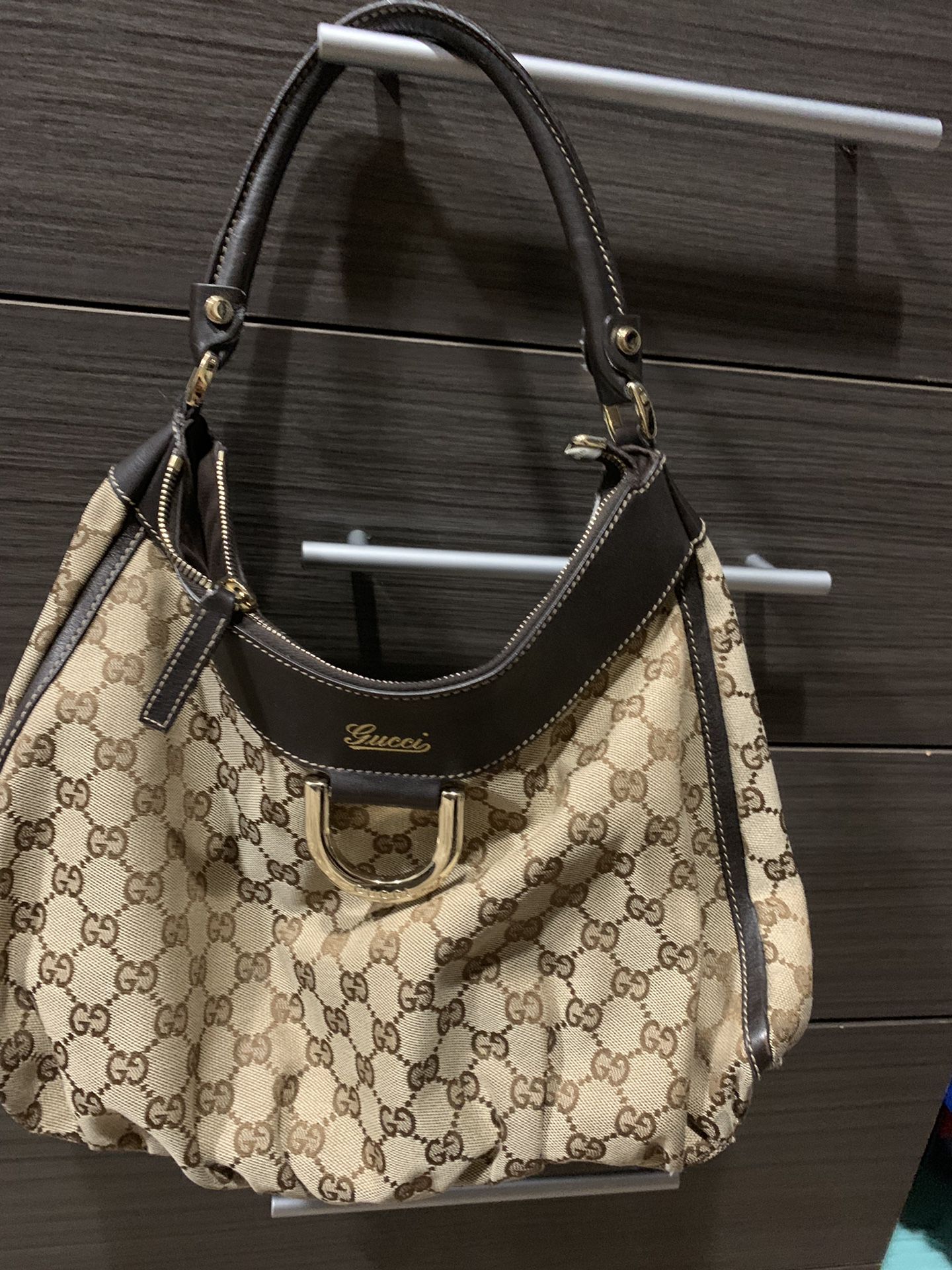 Authentic Gucci bag brown