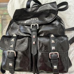 Donna Karen Book Bag Purse