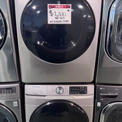 Samsung Front Load Washer And Dryer Set 20% Off 