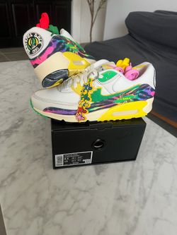 (size 8.5) Nike Air Max 90 Grateful Dead University of Oregon Grateful Ducks
