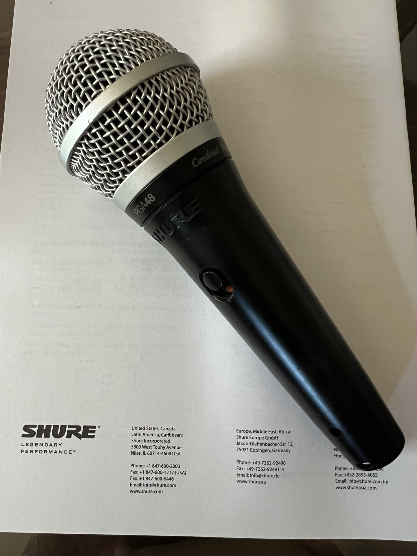 Microphone Shure PGA48 