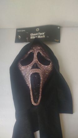 GHOSTFACE PINK BLING MASK