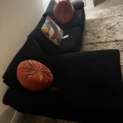 Black Sectional Couch