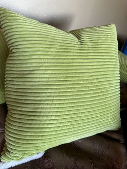 Lime Green Decor Pillows Cases