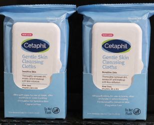 Cetaphil Gentle Skin Cleansing Cloths - 2 for $10