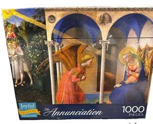 Joyful Mysteries Rosary Collection 1000 Pc The Annunciation Art sealed