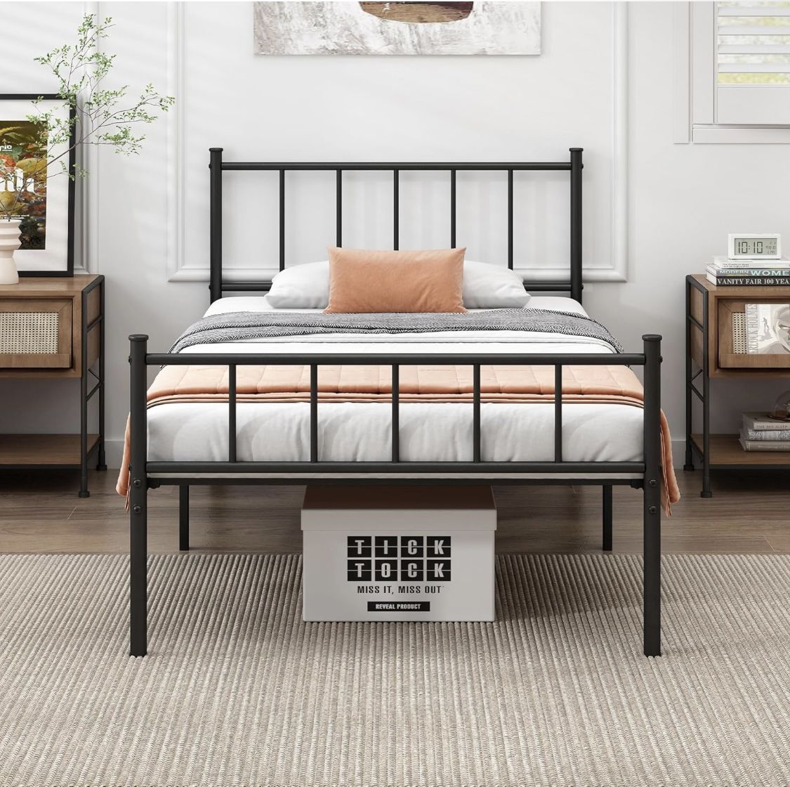 Metal Bed Frame - Twin
