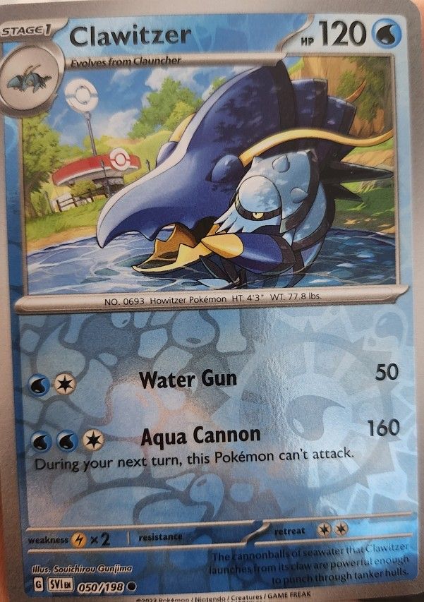 Pokemon Card CLAWITZER