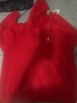Red Jordan hoodie
