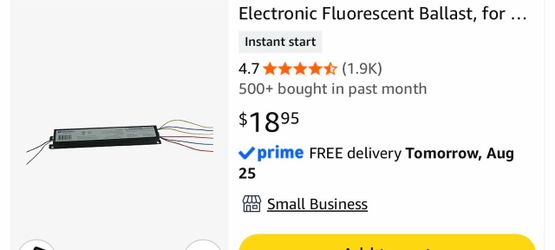 Electronic Fluorescent Ballast,