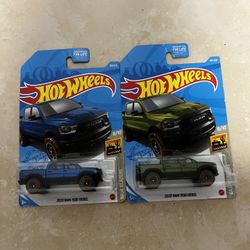Hot Wheels 2020 Ram Rebel Set Of 2
