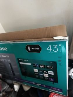 43" Hisense Roku smart tv