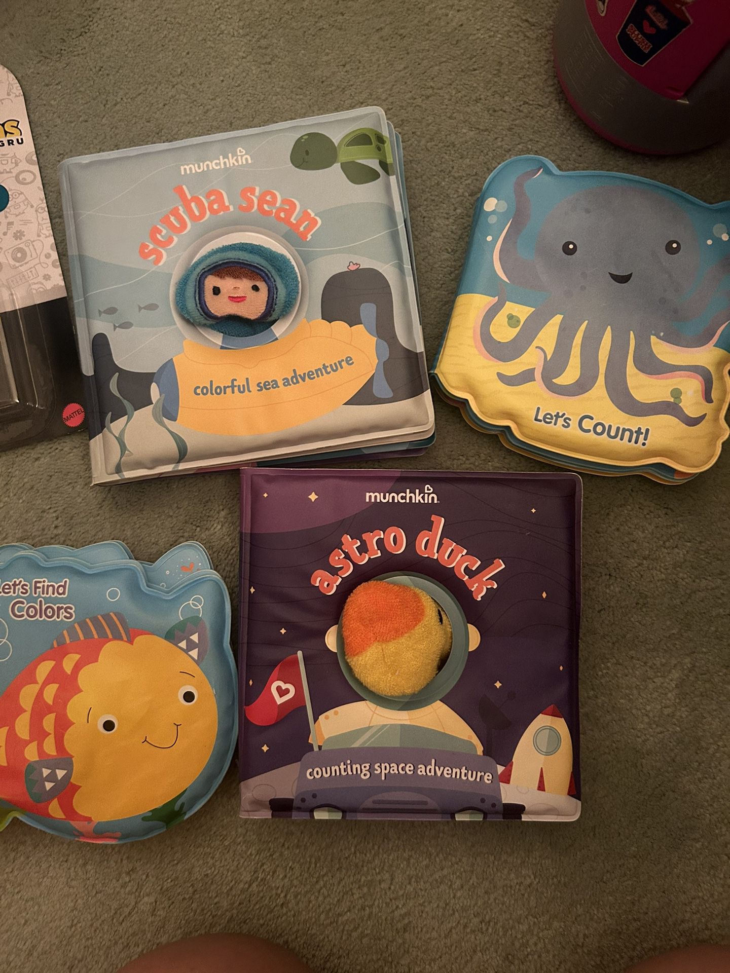 Baby Bath And Puppet Books 