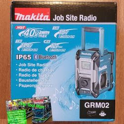 Makita 40v, 18v, 12v, 110v Cordless Bluetooth Jobsite Radio $145 Firm Pickup Only 