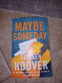 Maybe Someday by Colleen Hoover
Used paperback novel by Colleen Hoover